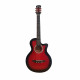 Гітара Polcraft PLK-34-RDS 3/4 червона з Комплектом