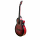Гітара Polcraft PLK-34-RDS 3/4 червона з Комплектом