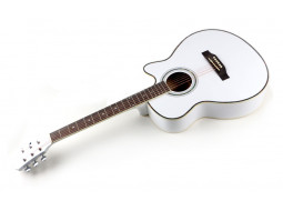 Повнорозмірна гітара Polcraft біла PLG-4020 WH